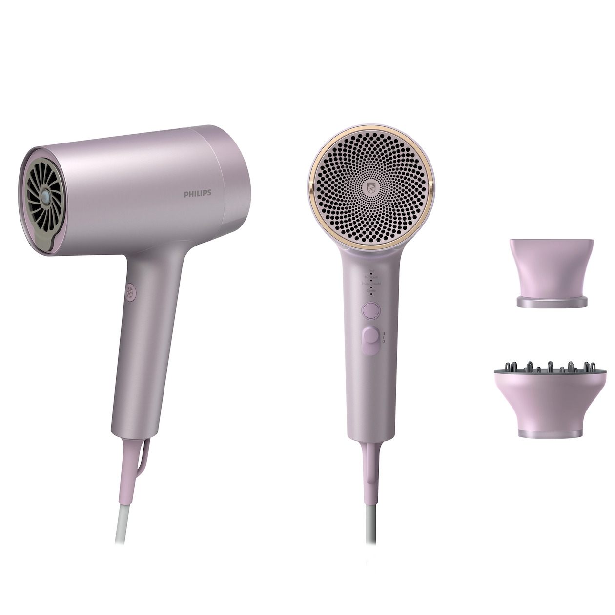 Philips BHD723/10 Haardroger Paars