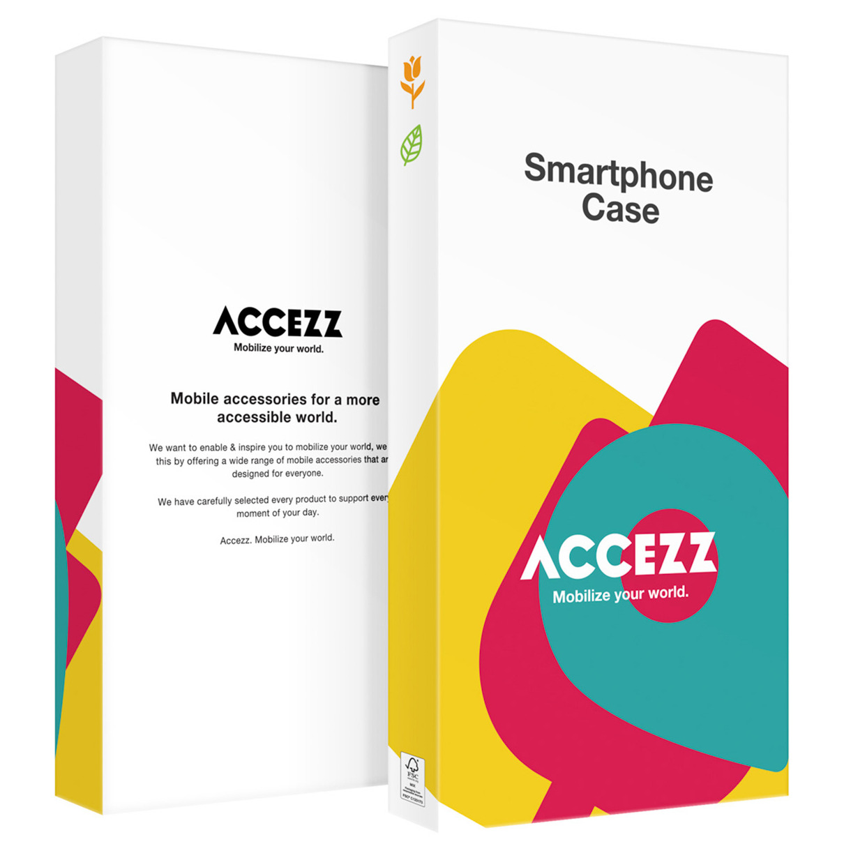 Accezz Xtreme Impact voor Samsung Galaxy S25 Edge Telefoonhoesje Transparant