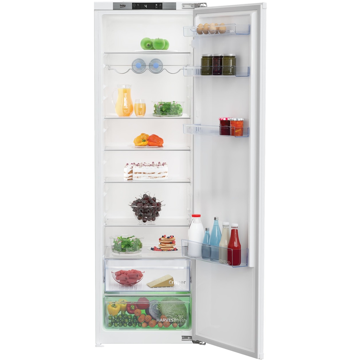 Beko BSSA315E4FN Selective Line Inbouw koelkast zonder vriesvak afbeelding