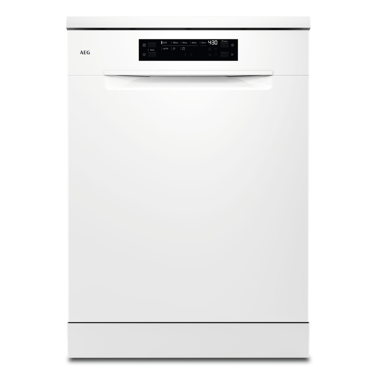 AEG GF6100C2SNW Vrijstaande vaatwasser Wit