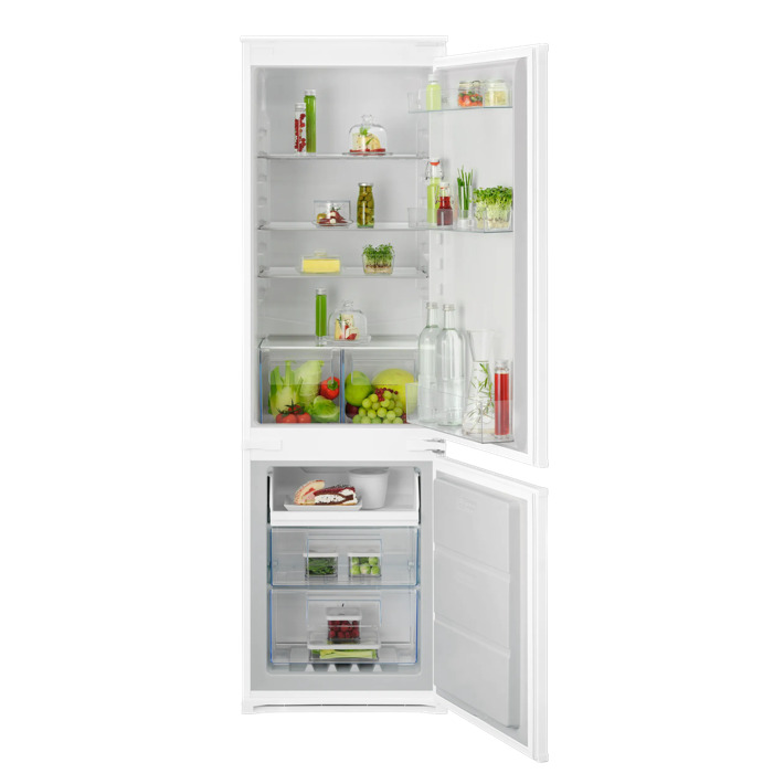 AEG TC7NS181ES Koel-vriescombinatie Wit