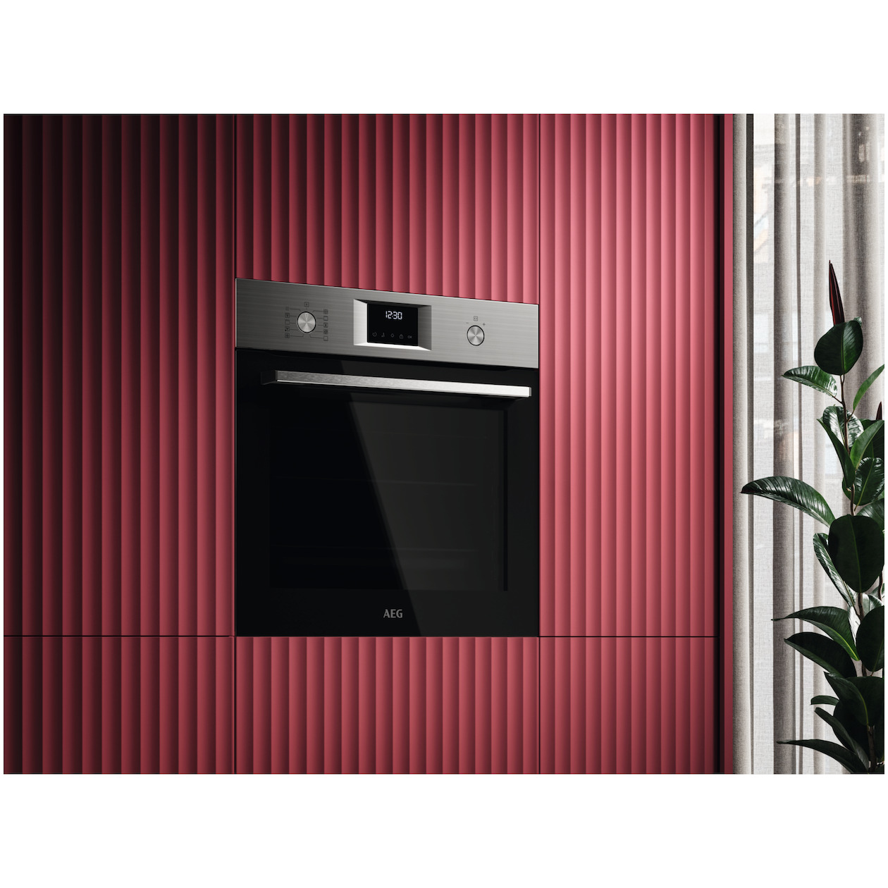 AEG OU5PB40SM Inbouw oven Grijs