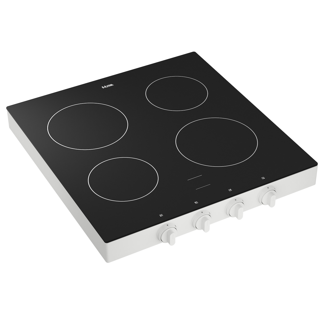Etna KCV254KWIT Keramische kookplaat Wit