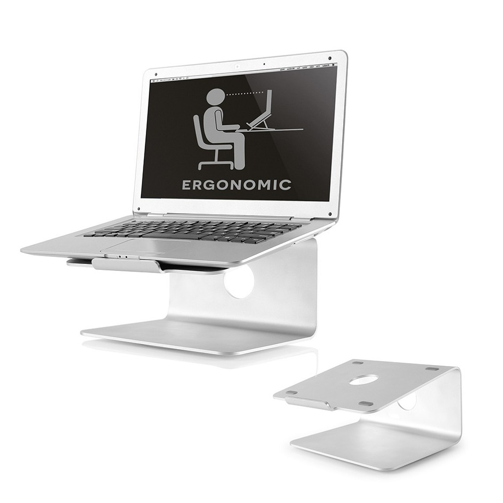 Neomounts NSLS050 Laptopstandaard Zilver afbeelding