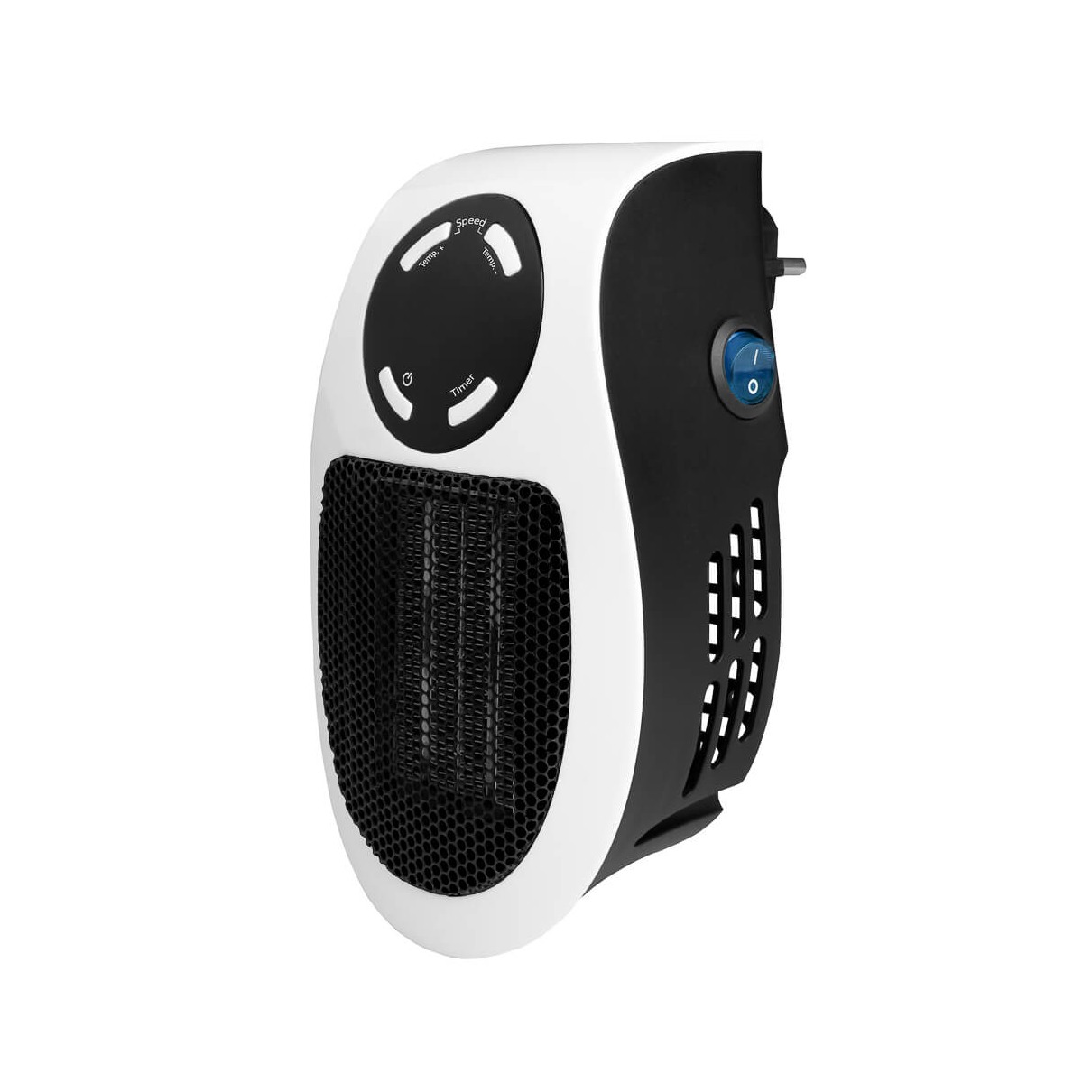 Eurom Heat Plug-in Ceramic Heater Keramische kachel Zwart afbeelding