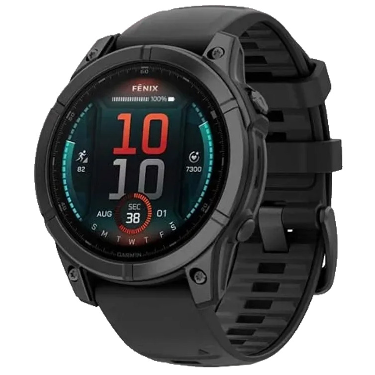Garmin Fenix E 47mm Smartwatch Grijs afbeelding