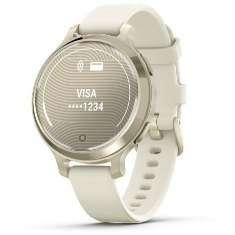 Garmin Lily 2 Silicone Smartwatch Goud, foto 2