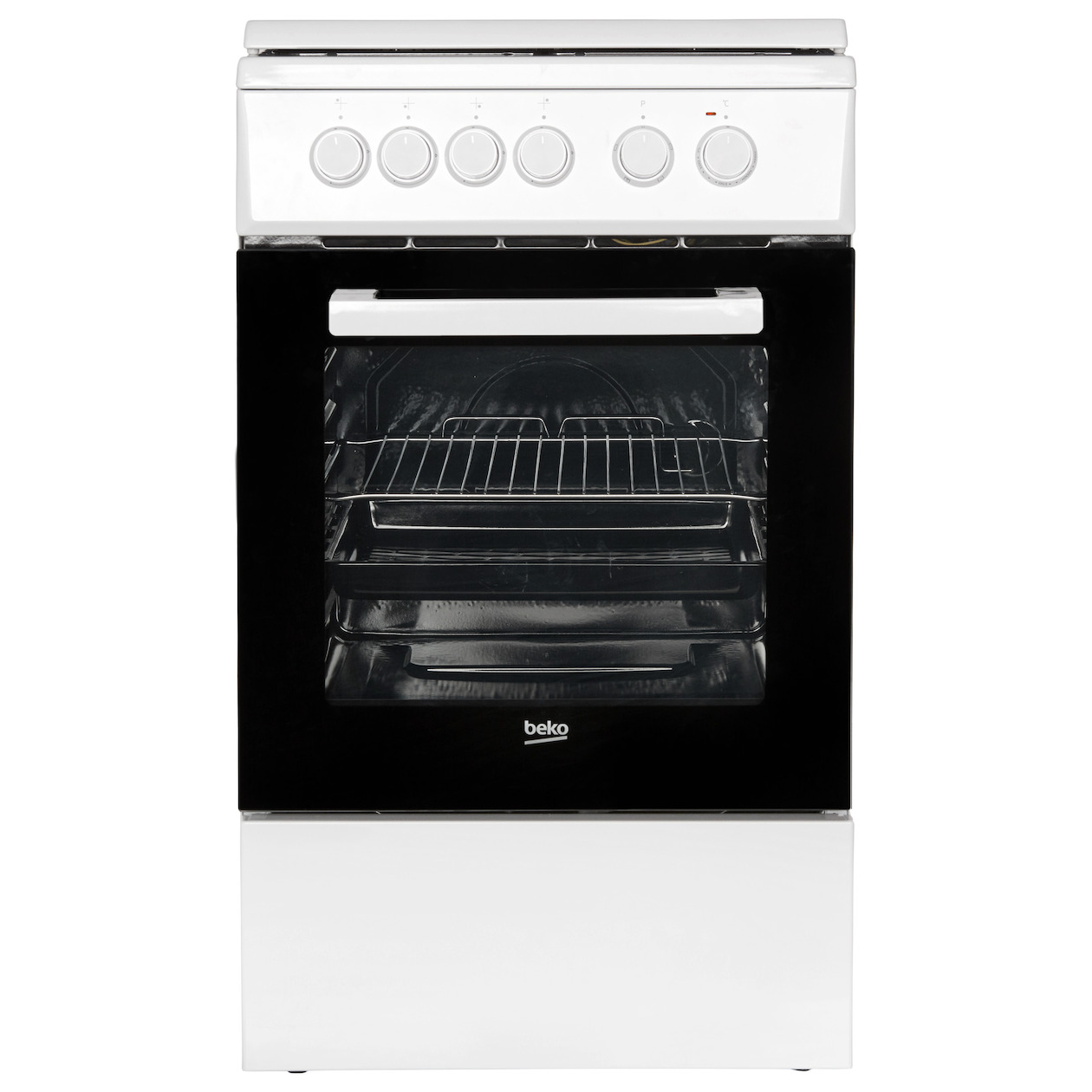 Beko FSS52001DWNL Gasfornuis Wit afbeelding