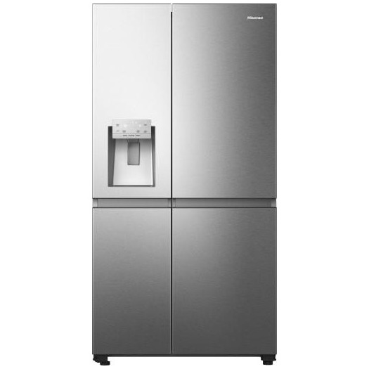 Hisense RS818N4IID Amerikaanse koelkast Grijs afbeelding