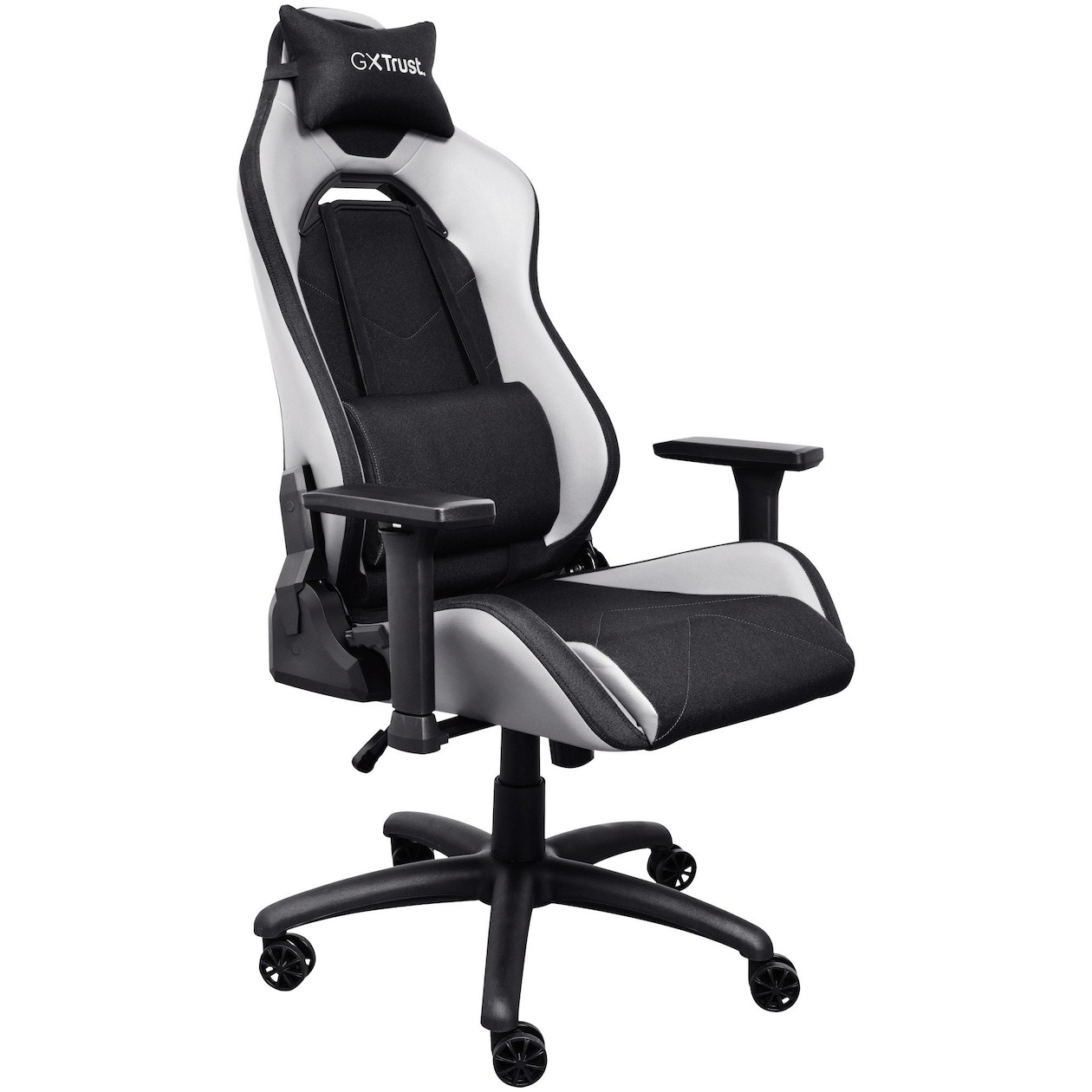 Trust GXT714W Ruya Gaming Chair Gaming stoel Wit afbeelding