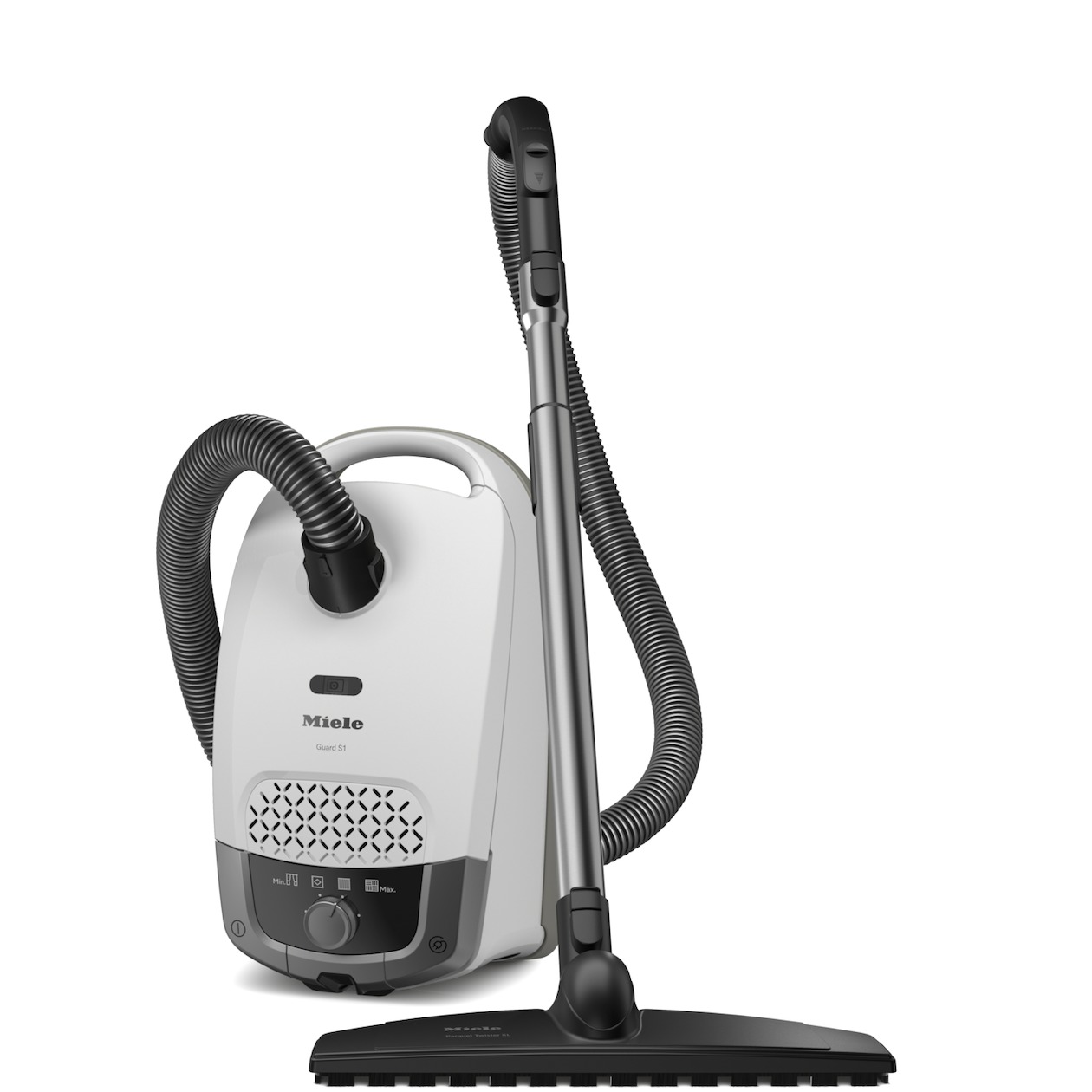 Miele Guard S1 Parquet XL Stofzuiger met zak Wit afbeelding