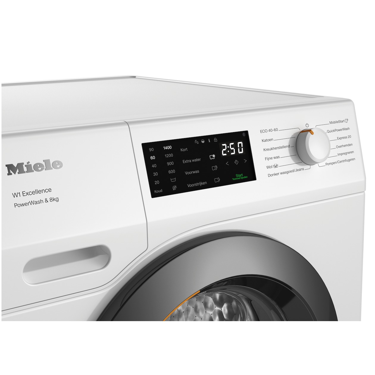 Miele WEB 375 WPS Excellence PowerWash Wasmachine Wit, foto 3