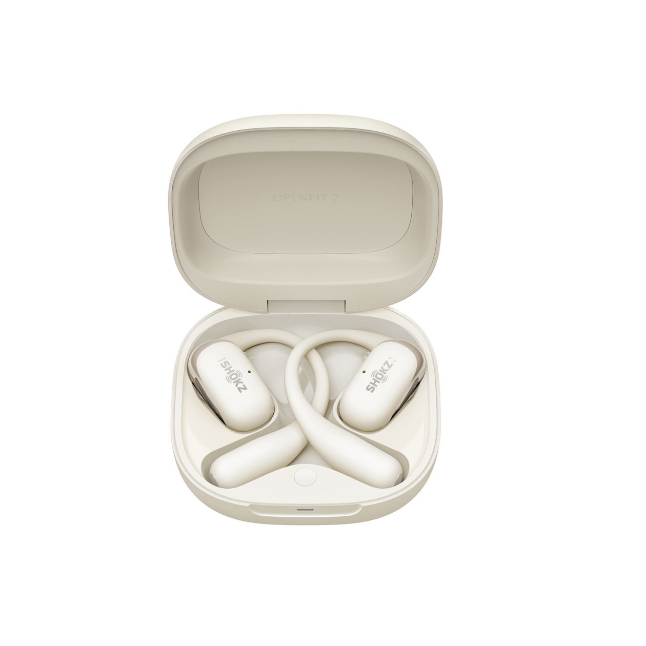 Shokz OpenFit 2 Oordopjes Beige afbeelding