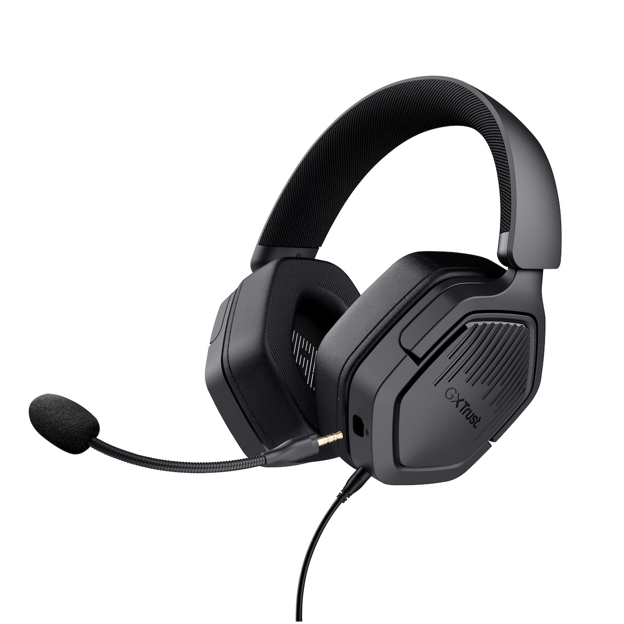 Trust GXT492 CARUS Headset Zwart afbeelding