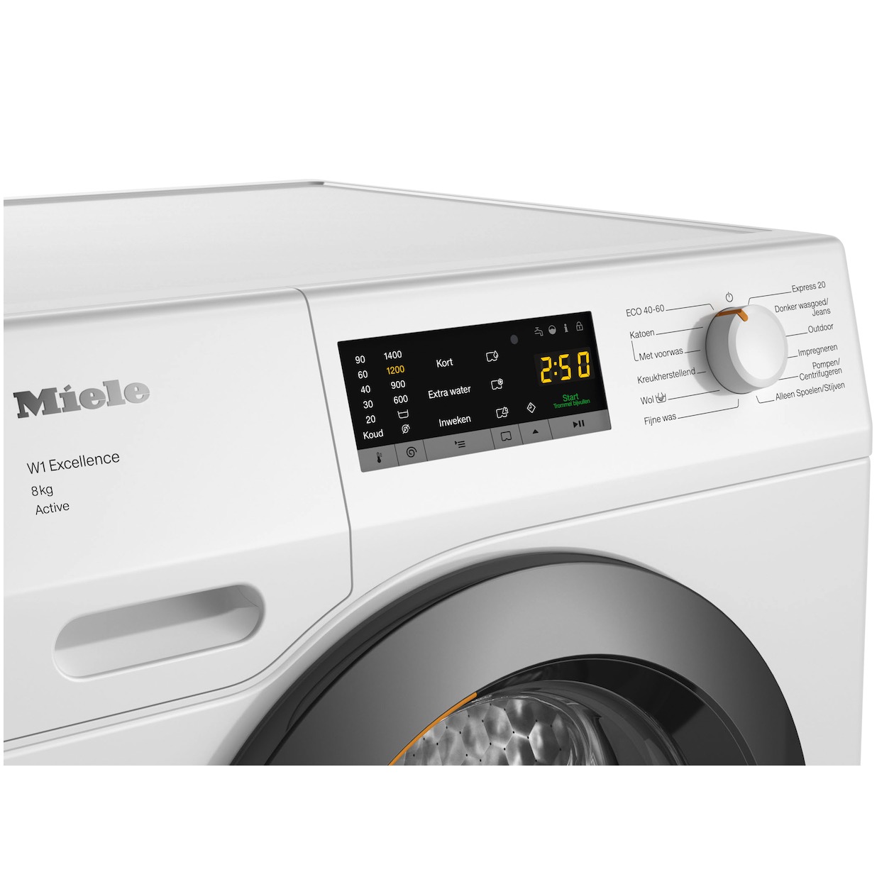 Miele WEA 135 WPS Excellence Wasmachine Wit, foto 3