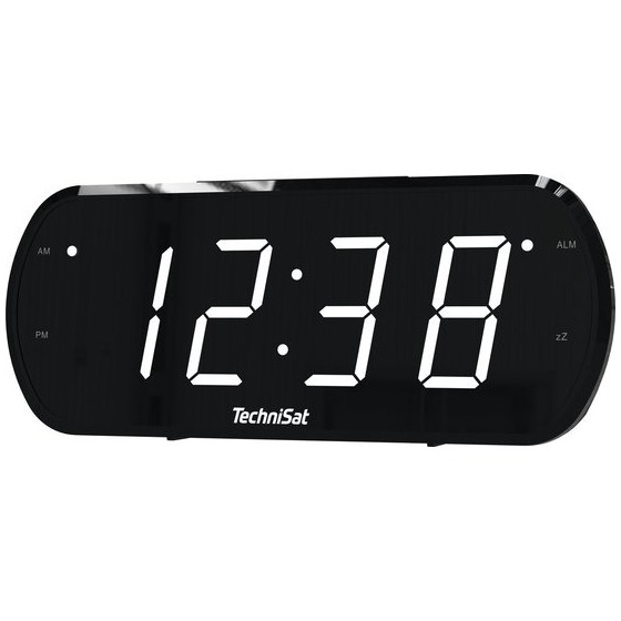 TechniSat Digiclock 1 Wekker radio Zwart afbeelding