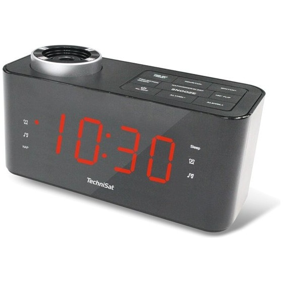TechniSat Digiclock 3 Wekker radio Grijs afbeelding