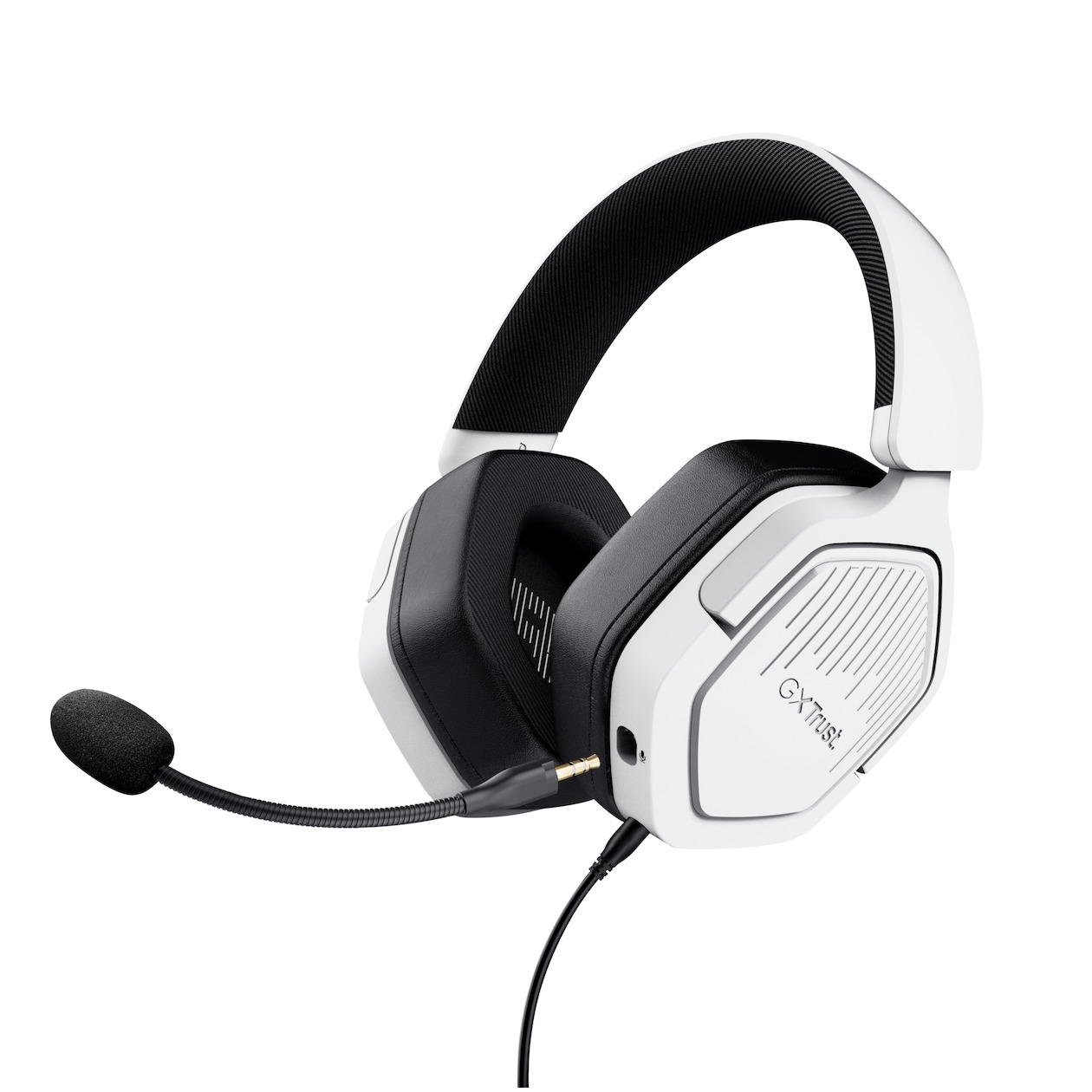 Trust GXT492W CARUS Headset Wit afbeelding