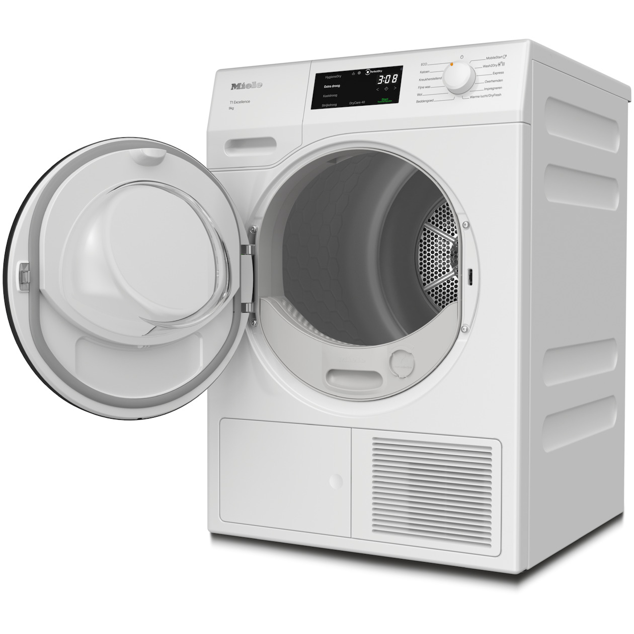 Miele TED 655 WP Excellence Wash2Dry Warmtepompdroger Wit, foto 2