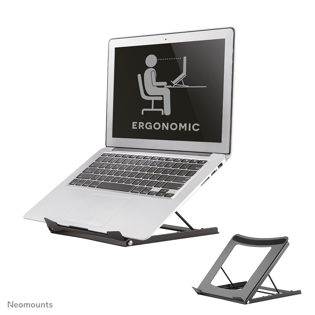 Neomounts Laptop Desk Stand Laptopstandaard Zwart afbeelding