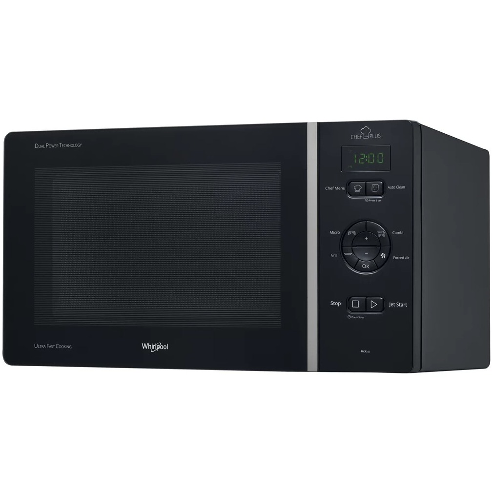 Whirlpool MCP 347 BL Combimagnetron Zwart afbeelding
