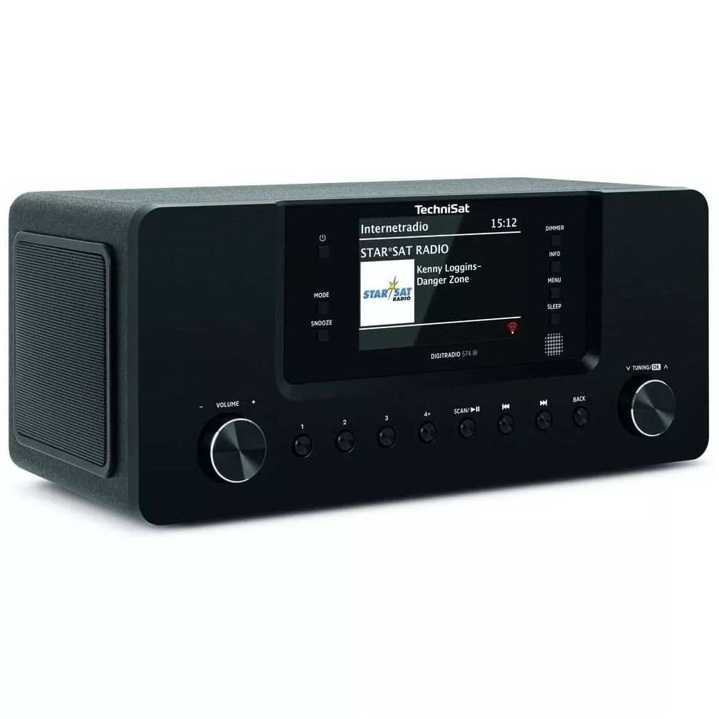 TechniSat Digitradio 574 IR Hybride radio Zwart afbeelding