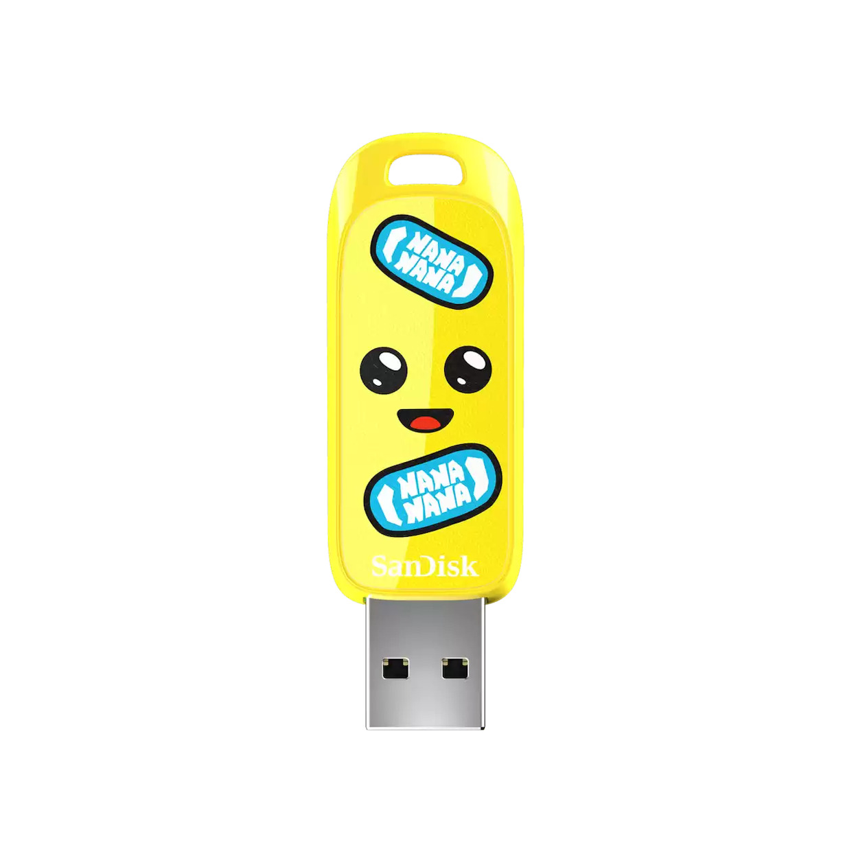 SanDisk USB Fortnite - Peely Edition 128GB 130 MB/s - USB 3.2 USB-sticks Geel