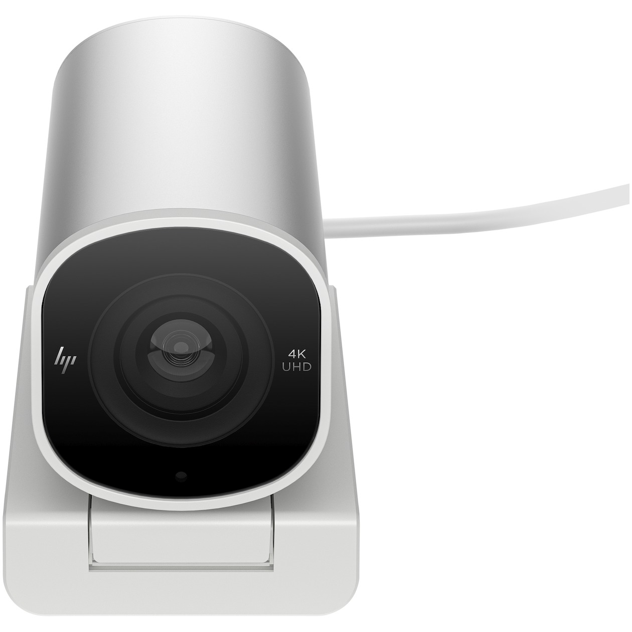 HP 960 4K USB-A Streaming Webcam Webcam Zilver afbeelding