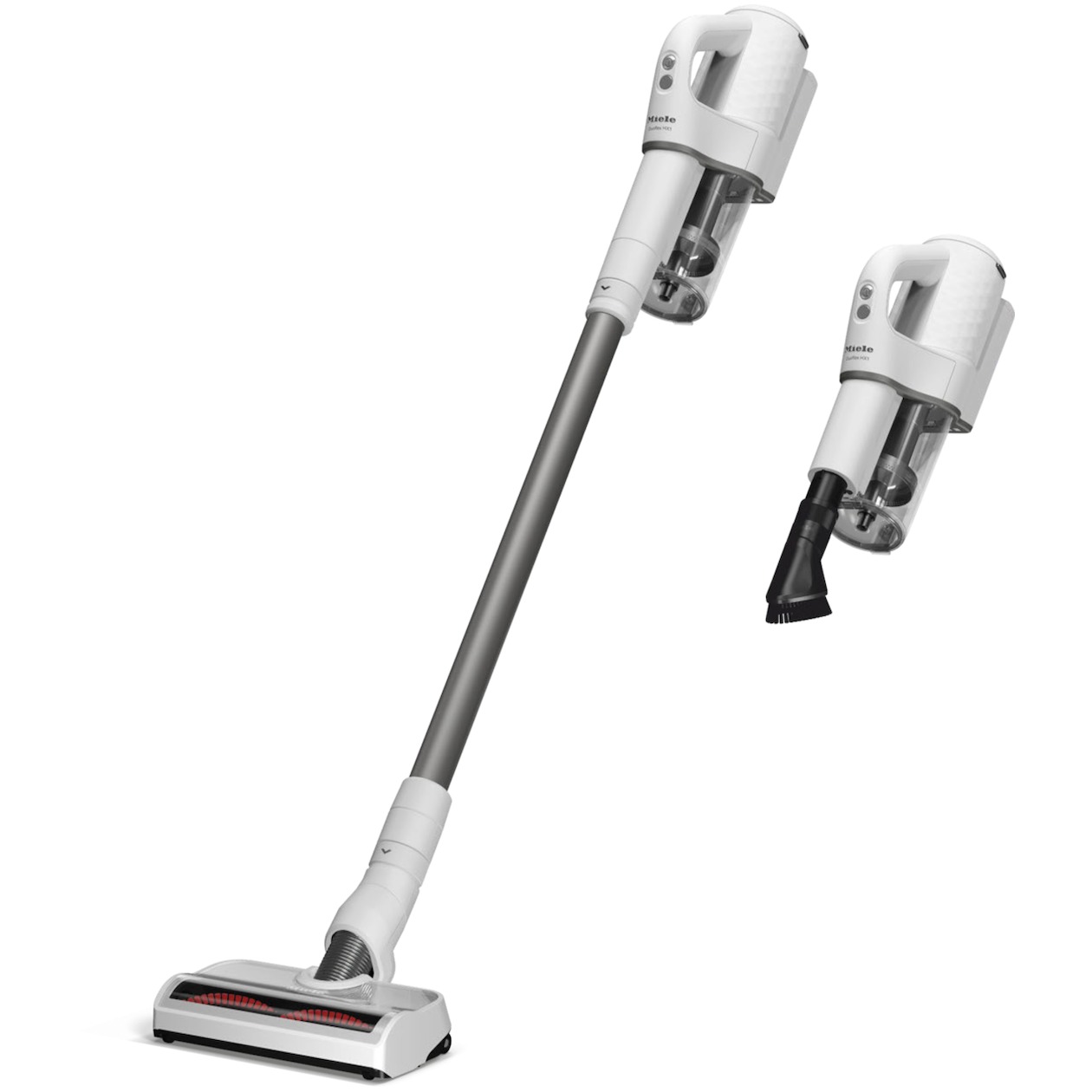 Miele Duoflex HX1 Hardfloor Steelstofzuiger zonder zak Wit afbeelding