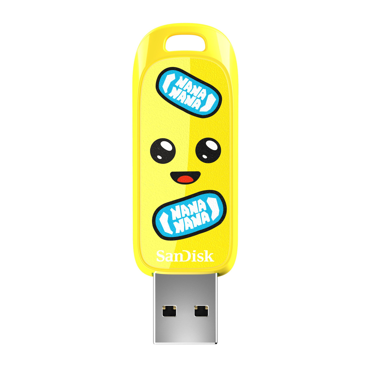 SanDisk USB Fortnite - Peely Edition 64GB 130 MB/s - USB 3.2 USB-sticks Geel