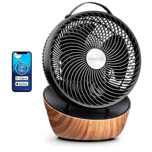 Clean Air Optima CA-403 smart Tafelventilator Bruin afbeelding