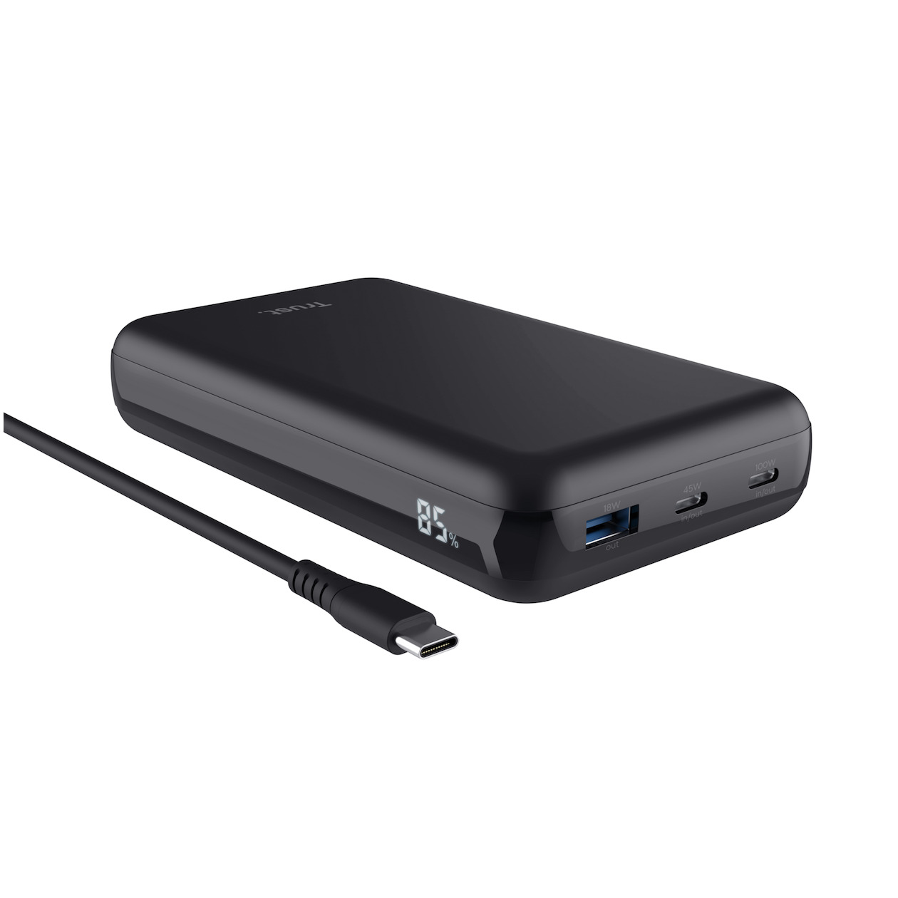 Trust Laro 100W Laptop Powerbank Powerbank Zwart