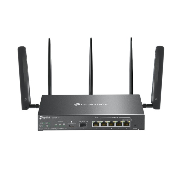 TP-Link ER706W-4G Router Zwart afbeelding