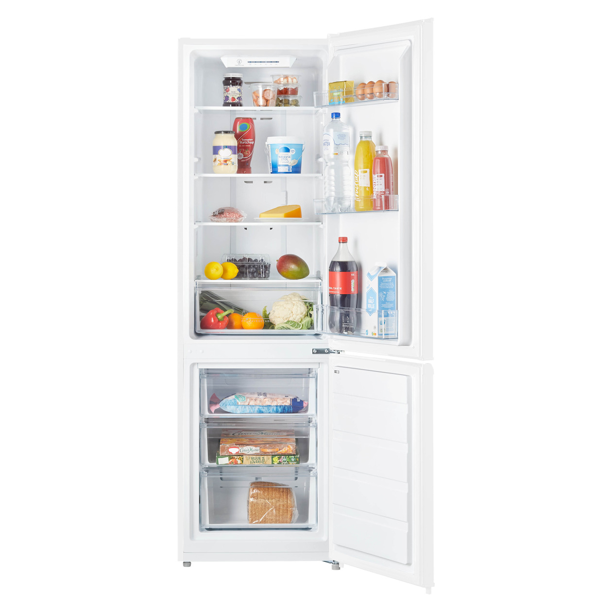 Inventum KV1808W Koel-vriescombinatie Wit afbeelding