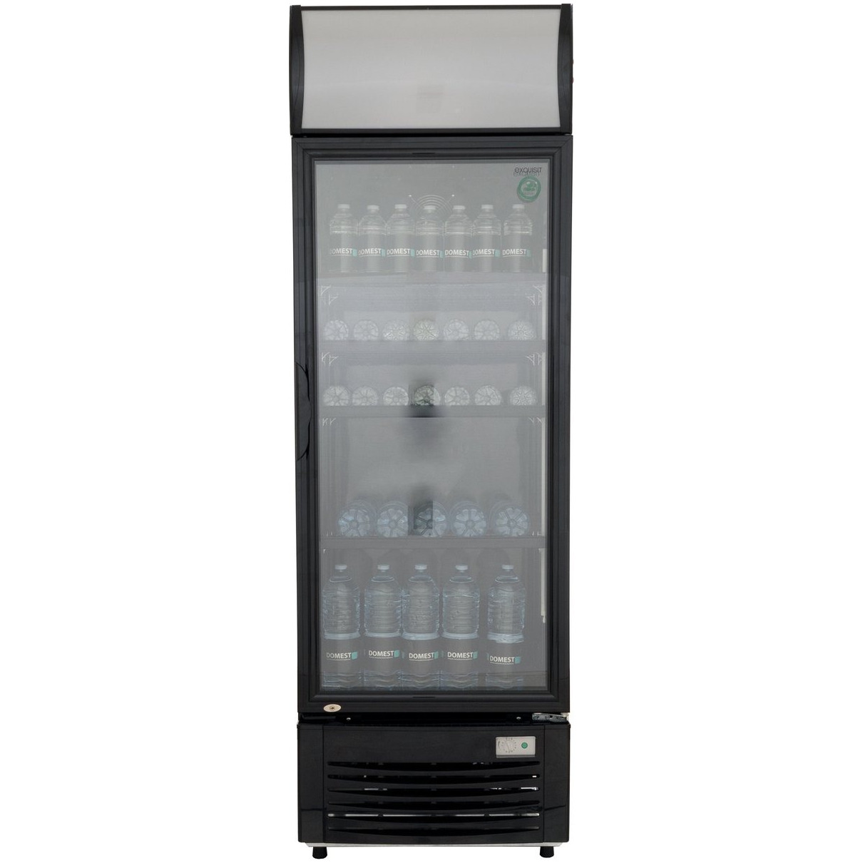 Exquisit ELDC300.3XLB Koelkast zonder vriesvak Zwart afbeelding