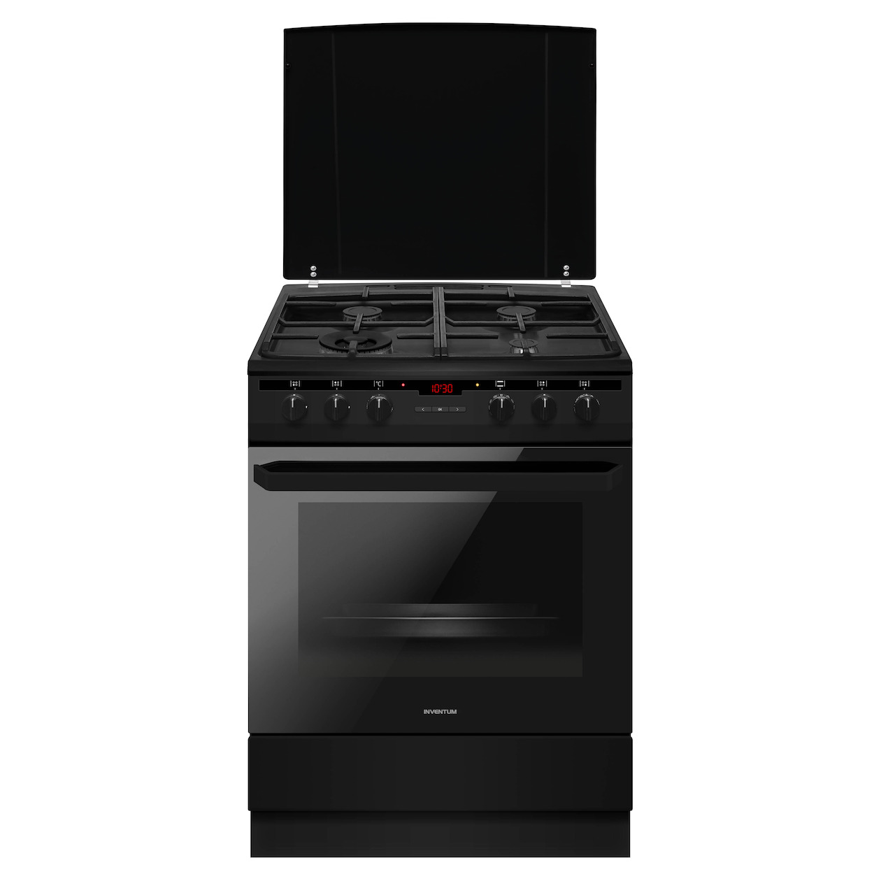 Inventum VFG6034WG Gasfornuis Zwart afbeelding