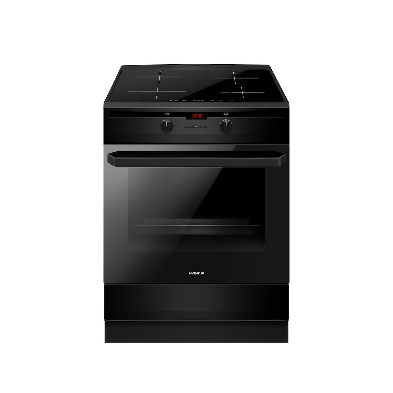 Inventum VFI6042ZWA Inductie fornuis Zwart afbeelding