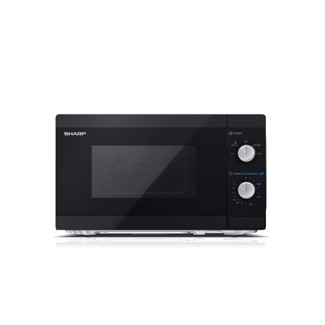 Sharp YC-MS01E-B Magnetron Zwart afbeelding