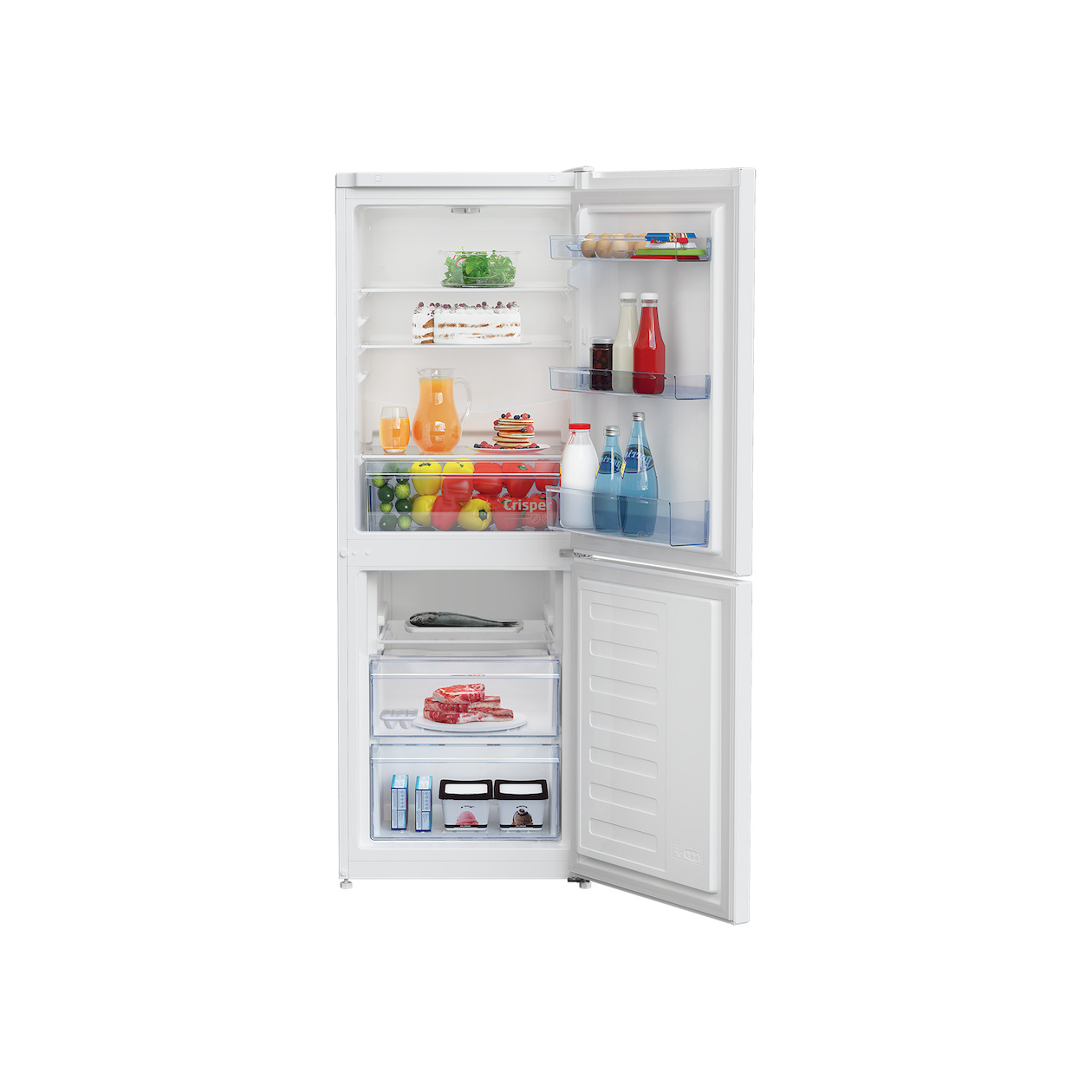 Beko RCSA240K40WN Koel-vriescombinatie Wit afbeelding