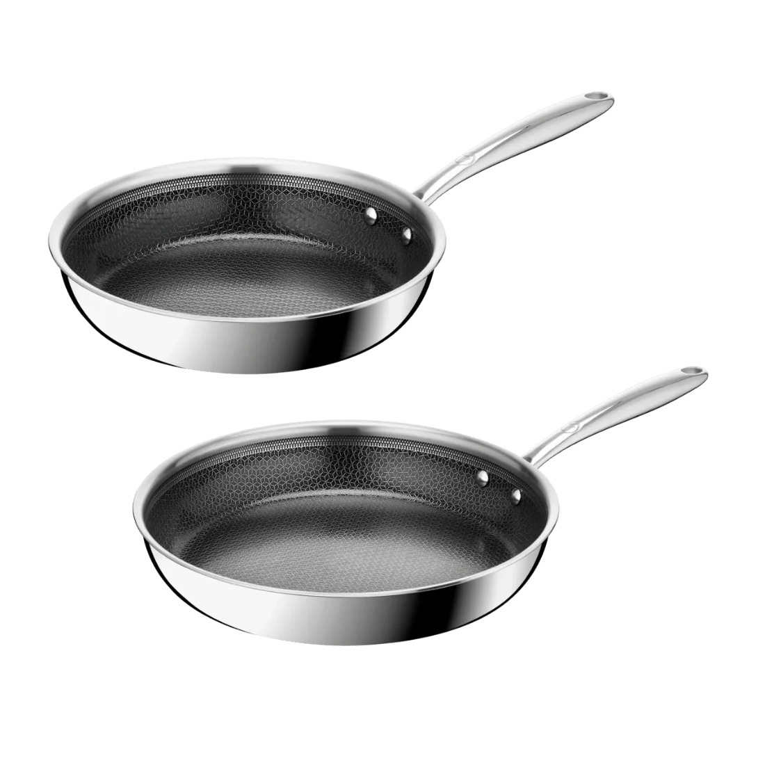 Tefal E533S2 Master Ceramic set 24/28 cm Pan Grijs