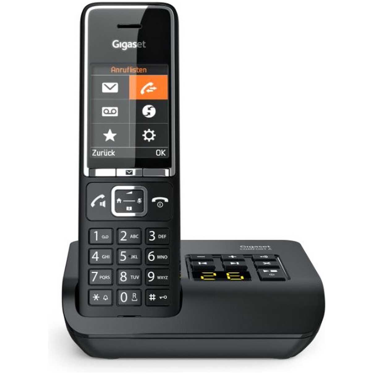 Gigaset Comfort 550a Huistelefoon Zwart afbeelding