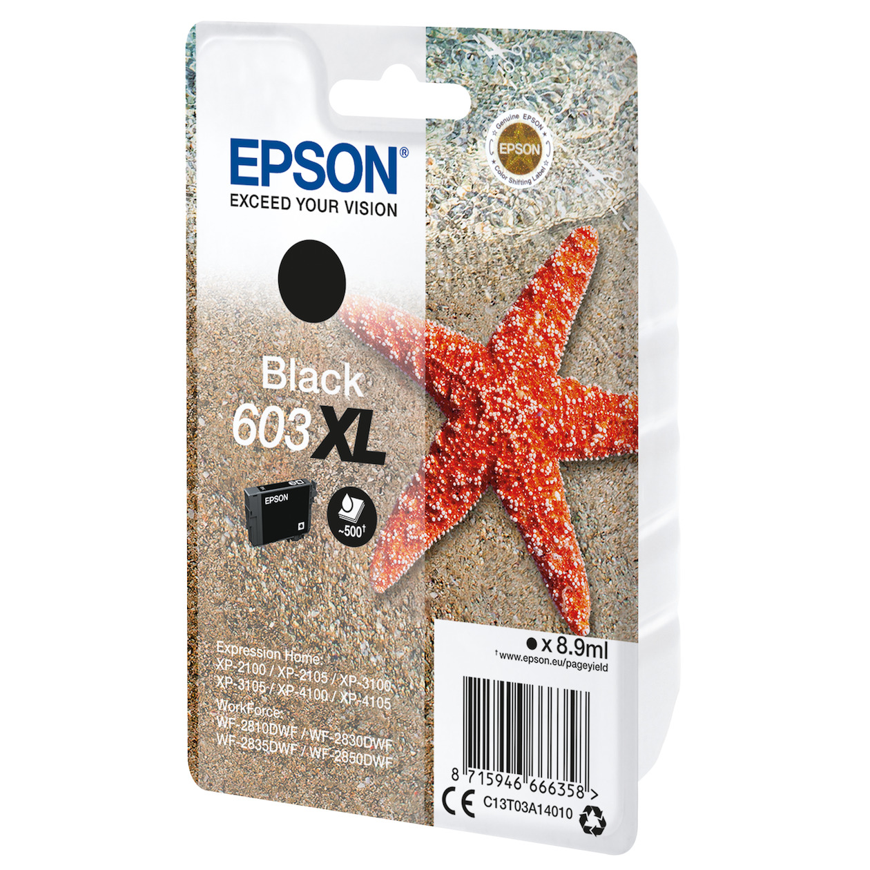 Epson 603XL Cartridge Inkt Zwart, foto 2