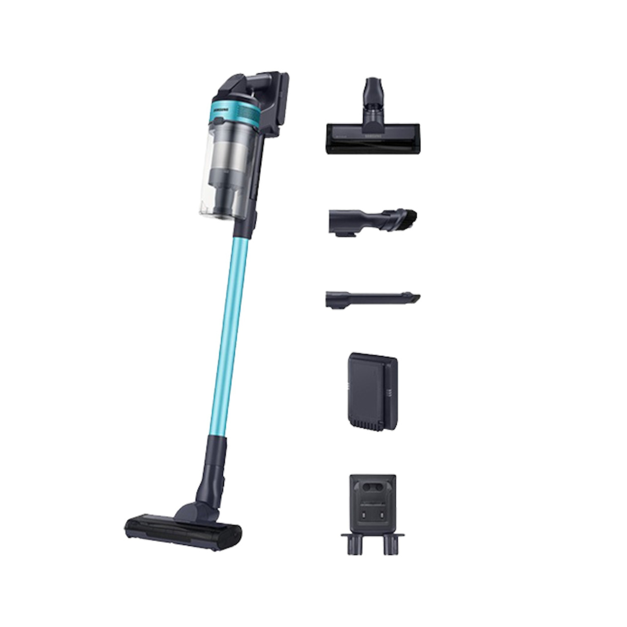 Samsung VS15A6031R1/EN Steelstofzuiger zonder zak Blauw afbeelding