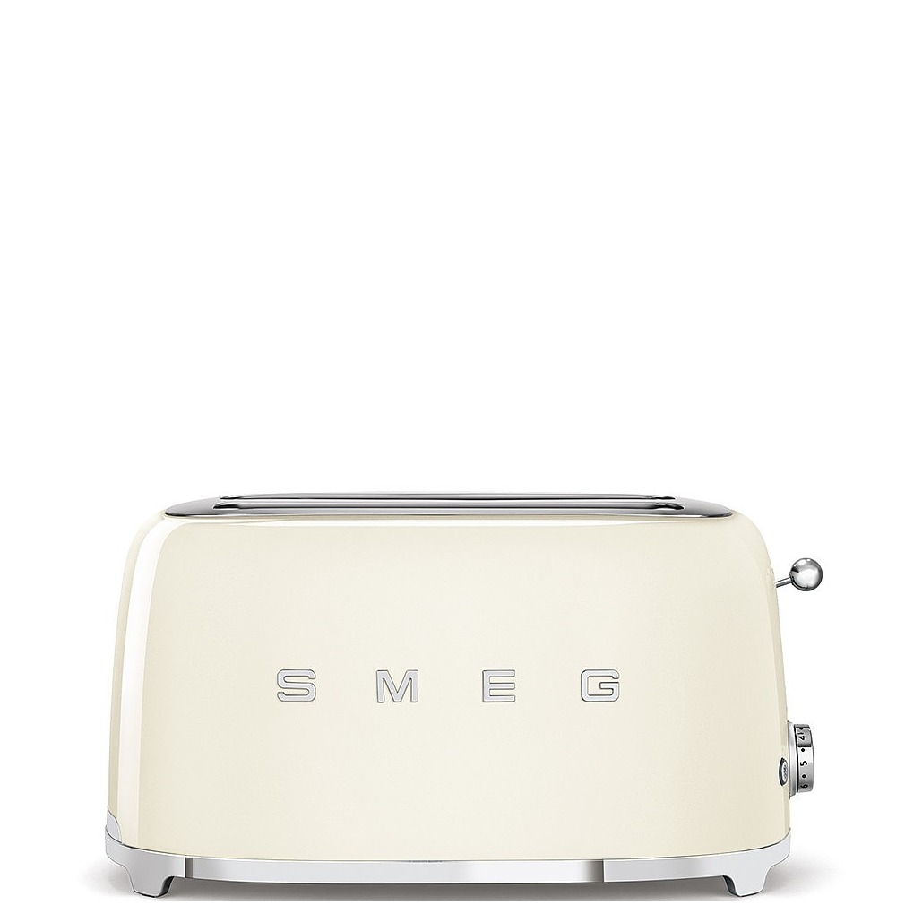 Smeg TSF02CREU Broodrooster Wit afbeelding