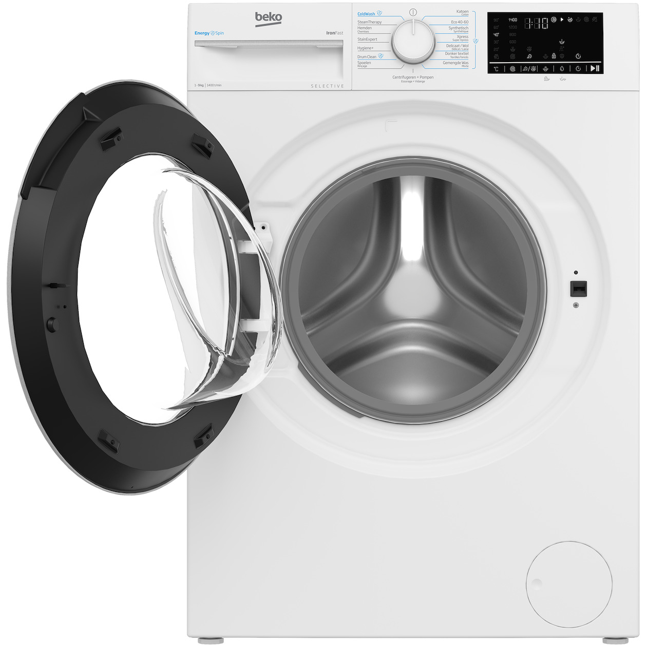 Beko B3WM49410W2 Selective Line EnergySpin Wasmachine Wit, foto 3