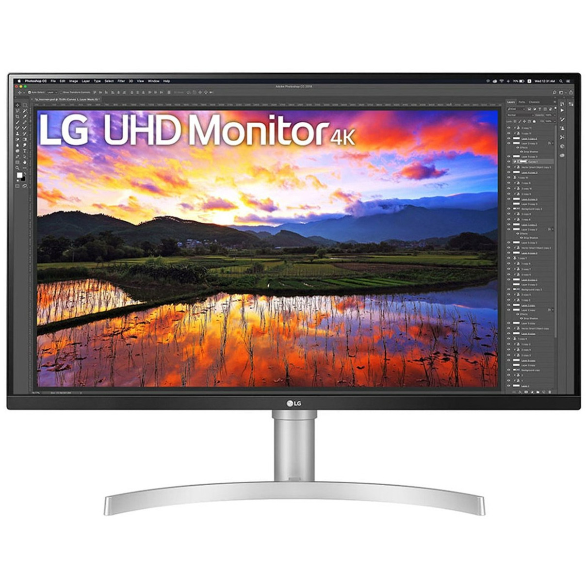 LG 32UN650K-W Monitor afbeelding