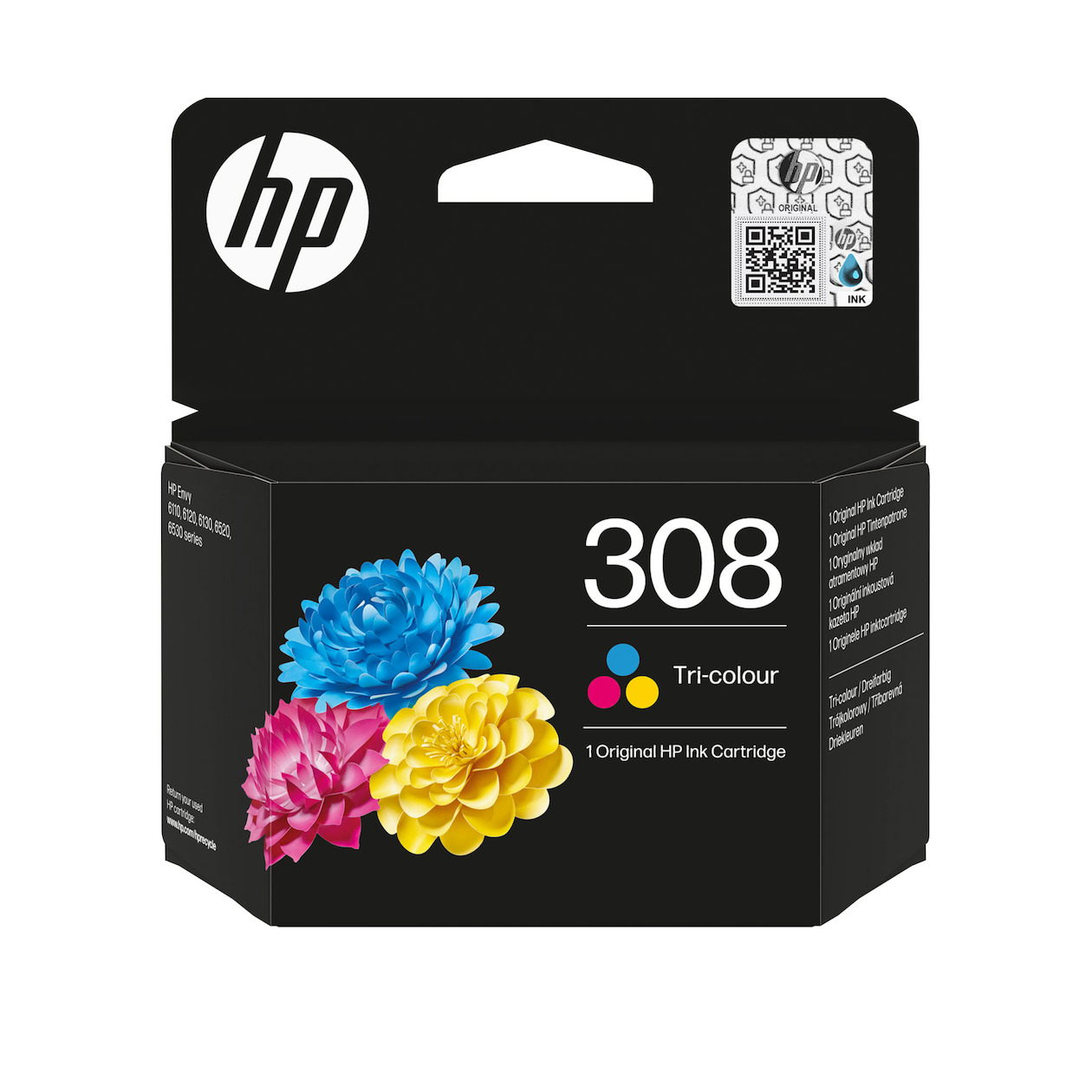 HP 308 Cartridge Inkt