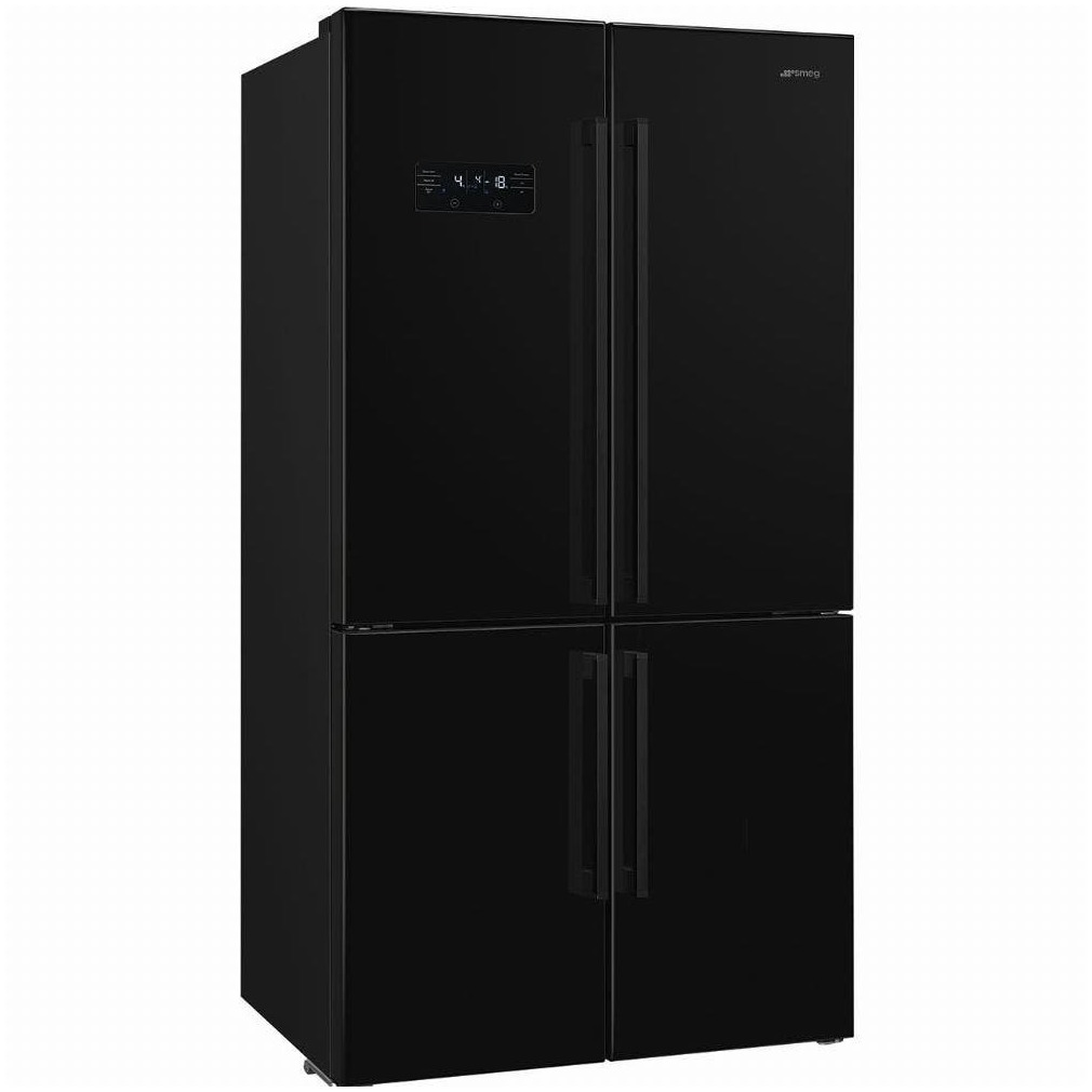 Smeg FQ60NDE Amerikaanse koelkast Zwart afbeelding