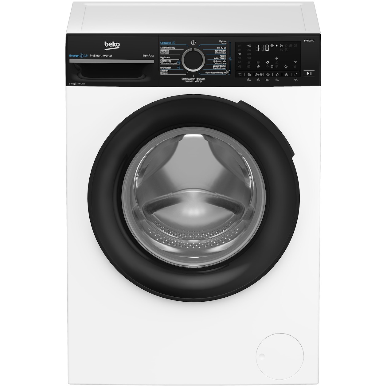 Beko BM5WFU6941B Wasmachine Wit afbeelding
