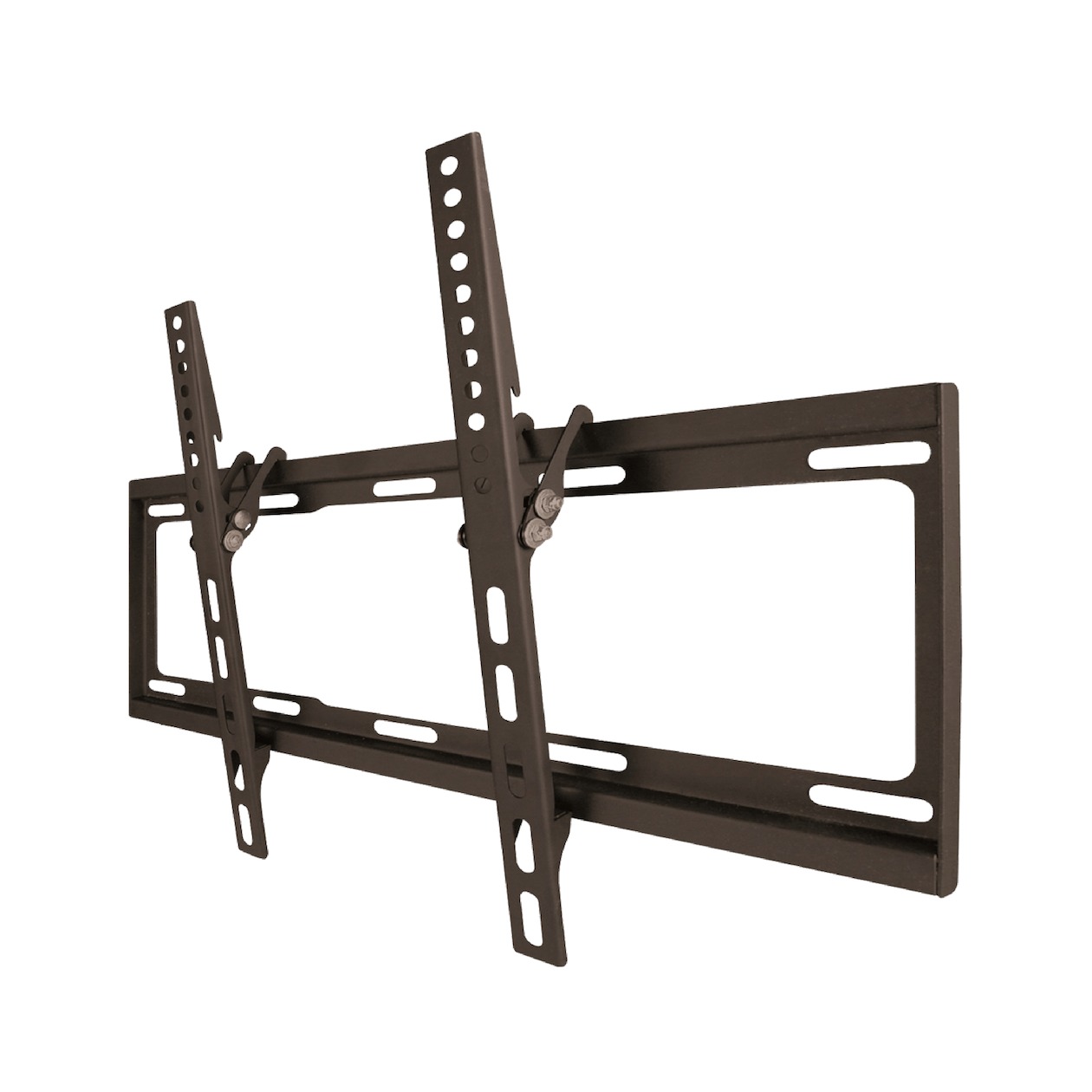 OneForAll WM2421 Vesa 400 muurbeugel - kantelbaar TV beugel Zwart afbeelding